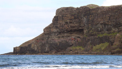 The cliffs of Talisker Bay, Isle of Skye