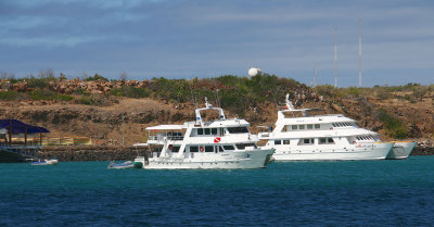 Baltra harbour