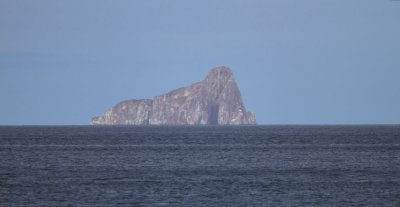 Rocky islet off San Cristobal island, Galapagos