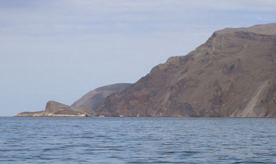 Approaching Punta Vicente Roca, Isabela, Galapagos