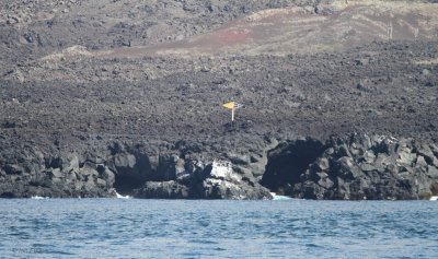 Crossing the equator, Isabela, Galapagos