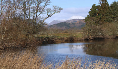 Ben Lomond and the Endrick Water, Loch Lomond NNR