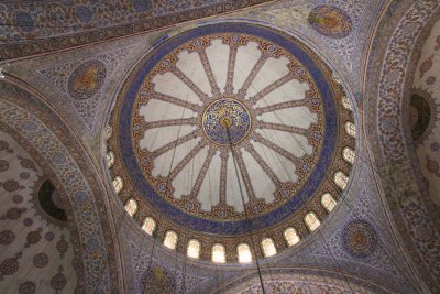 The dome of the Blue Mosque, Istanbul