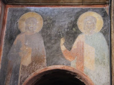 Fresco in the Church of St Saviour, Istanbul