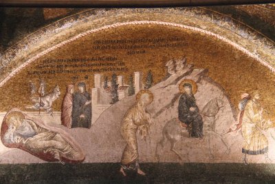 Mosaic in the Church of St Saviour, Istanbul