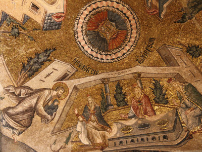 Mosaic in the Church of St Saviour, Istanbul