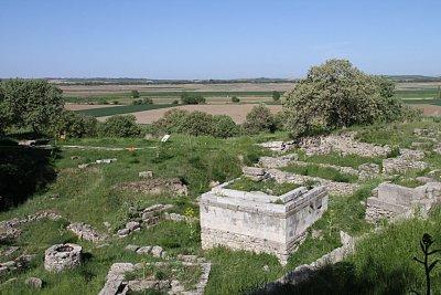 Various parts of the ruins of Troy