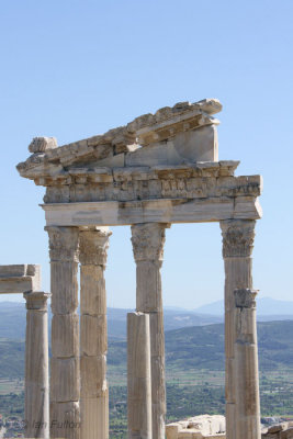 The Temple of Trajan at Pergamon