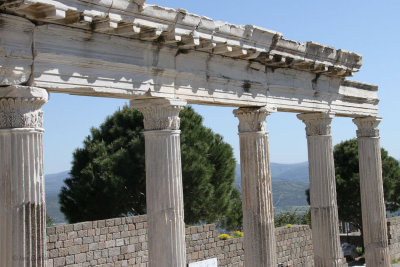 The Temple of Trajan at Pergamon