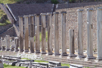The amphitheatre at the Asclepeion at Pergamon