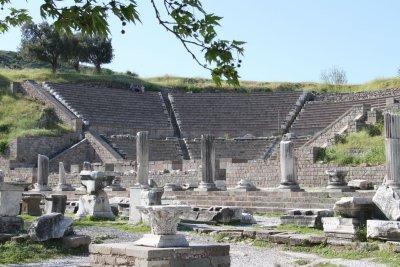The amphitheatre at the Asclepeion at Pergamon