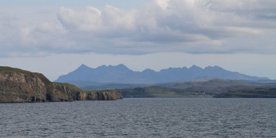 The Cuillin Ridge and Loch Snizort, Isle of Skye