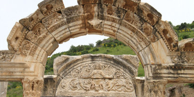 The Temple of Hadrian at Ephesus