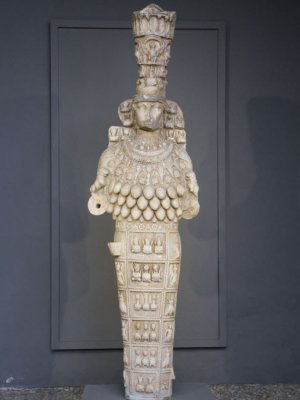 Statue of the goddess Artemis, Ephesus Museum at Selcuk