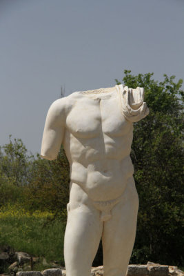 Statue at the Hadrianic Baths at Aphrodisias