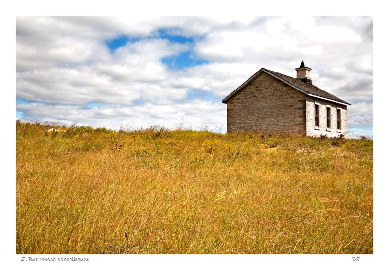 Z -Bar Ranch schoolhouse