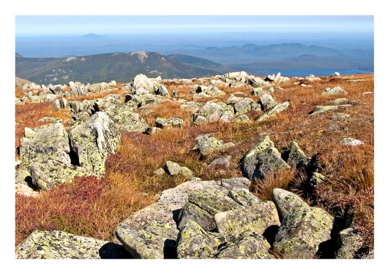 View from the Saddle at Baxter Park