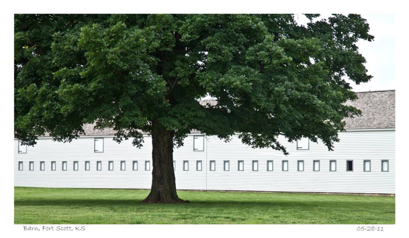 Horse Barn , Fort Scott, Kansas