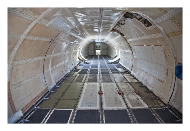 Cargo area looking aft