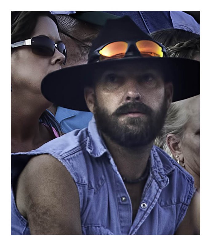 A face in the crowd