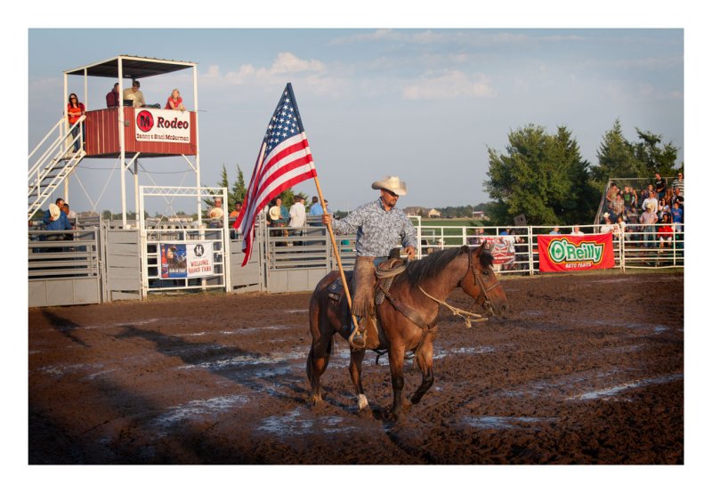 Displaying the flag