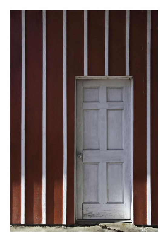 Storage barn door