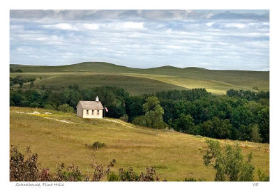 School house at the Z Bar Ranch