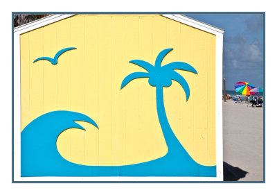 Beach hut