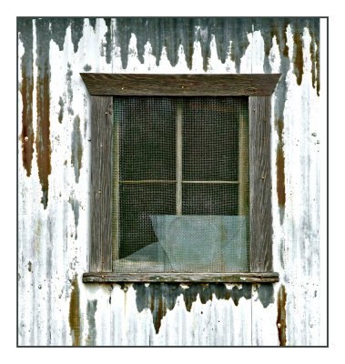 Shed window, Norwich Kansas