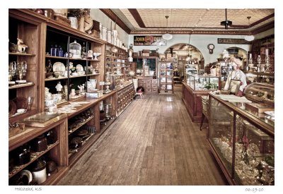 Vintage Hardware Store,  Halstead, KS