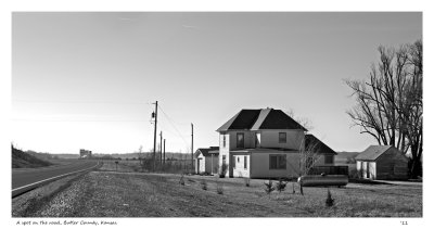 A spot on the road