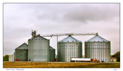 Corn bins