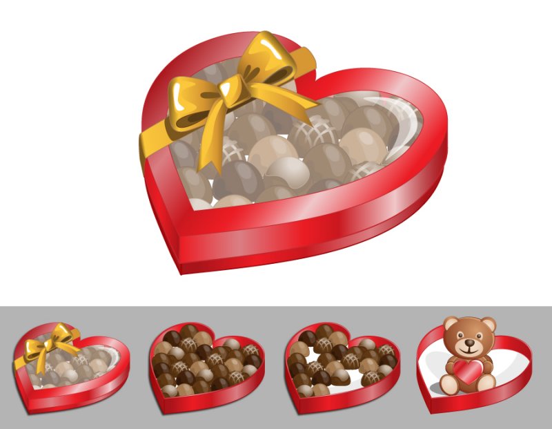 Valentines Chocolate Box