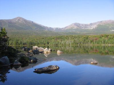 Katahdin from Sandy Stream Pond