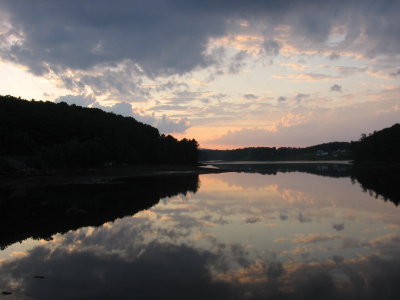 7:04:02 PM at the Passy River