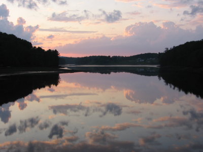 7:10:51 PM at the Passy River