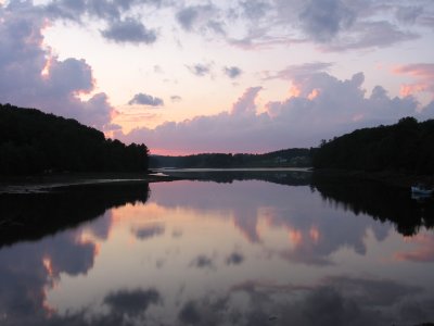 7:16 PM at the Passy River