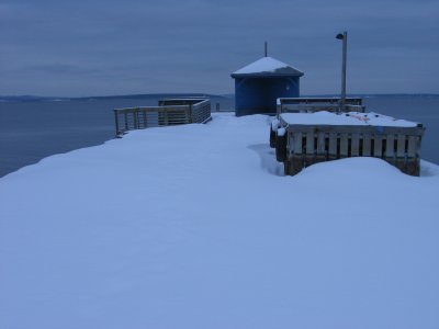 If Rockwell Kent painted Bayside Pier