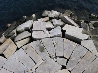 Rockland Breakwater - end of  the jetty
