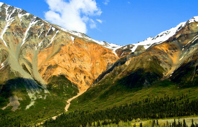 Alaska Range  Copper River Valley