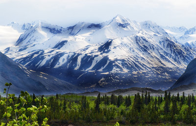 Alaska Range  Copper River Valley