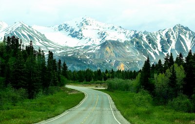 Road From Fairbanks To Junction to Yukon