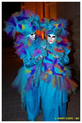 Carnaval vénitien de REMIREMONT 2012 (son et lumière du samedi soir)