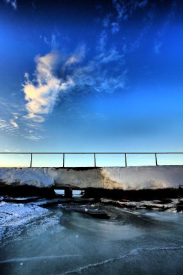 The bridge and a hole