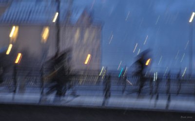 Strollers in the night II