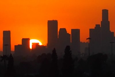East LA sunset
