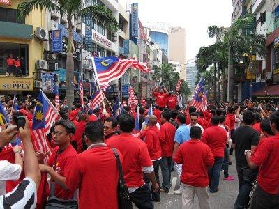 Rally, Bukit Bintang 
