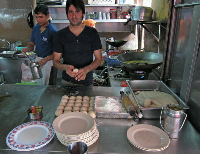 Making roti