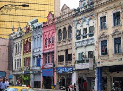 Chinese shophouses