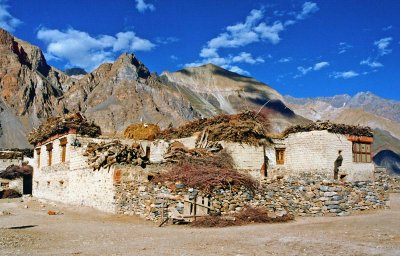 Mud brick house